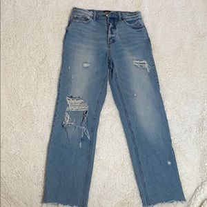 — BDG Straight Leg High Waisted Jeans